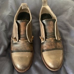 Freebies by Steven leather booties